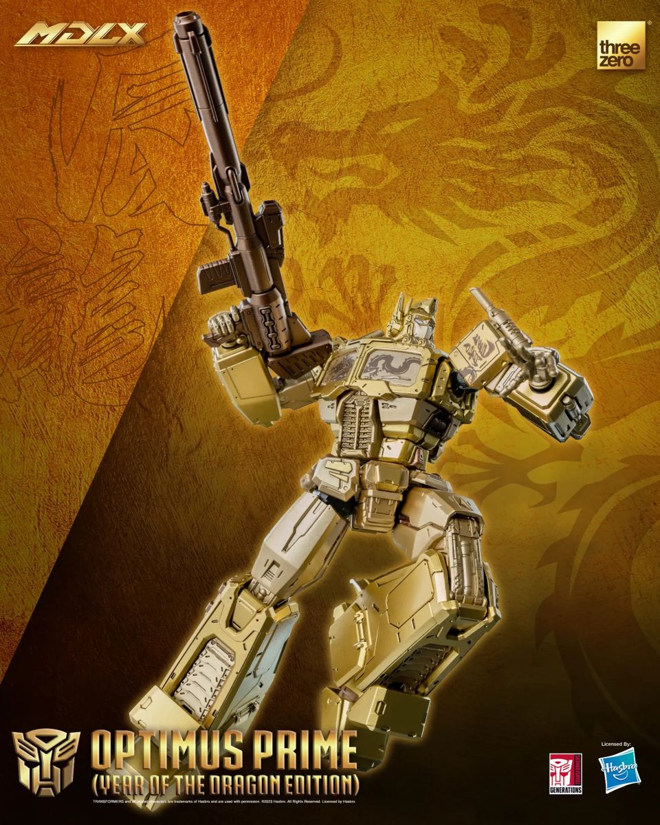 タリカム様　④【オオムチノタマ龍眼30000】MAX幸運 MDLX Year Of The Dragon Optimus Prime Limited Edition Official